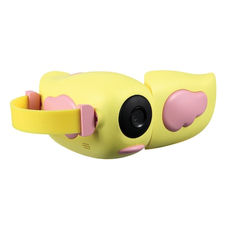 720p HD Kids Video Camera/Camcorder With 2-In. Color Display Screen And 32 GB MicroSD Card Yellow